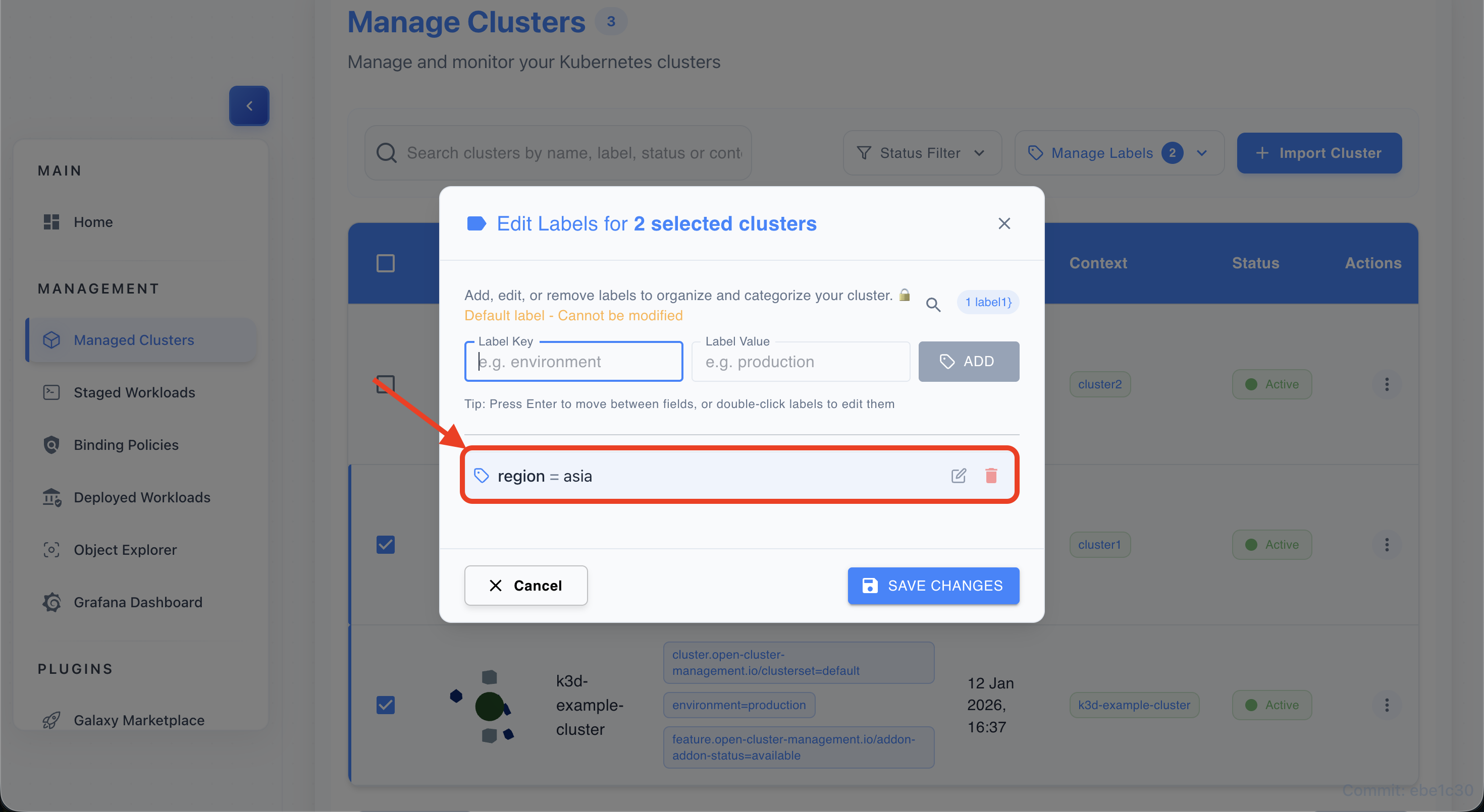Step 4 — Add labels