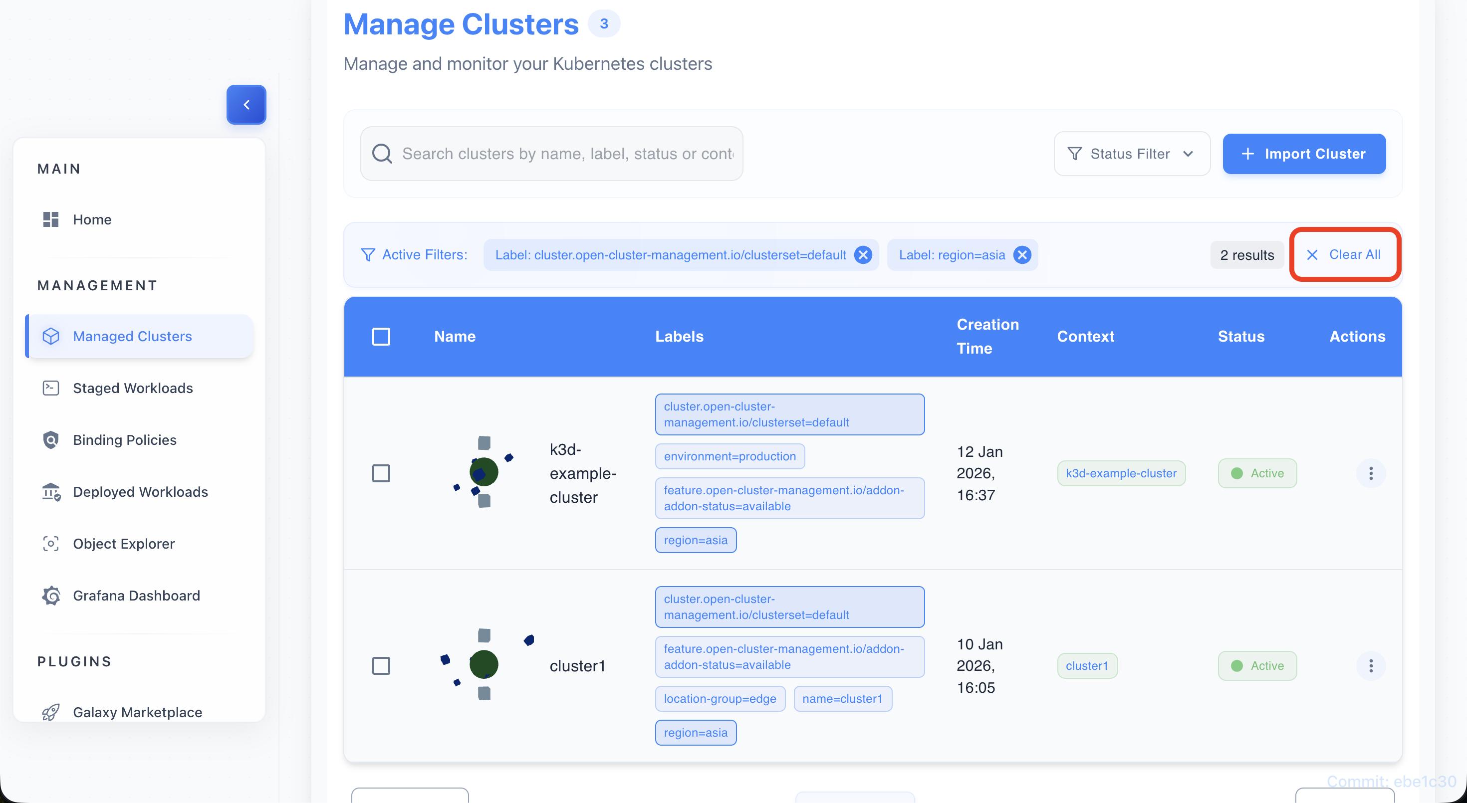 Step 6 — Clear All